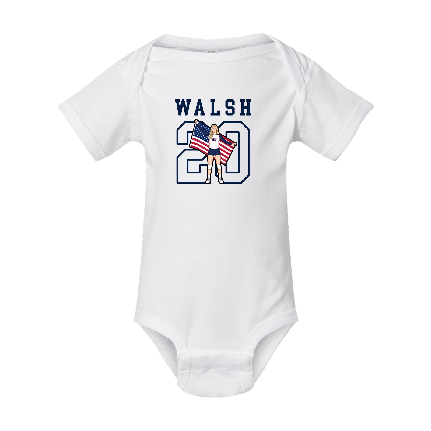 Baby Onesie — Shirsey in White