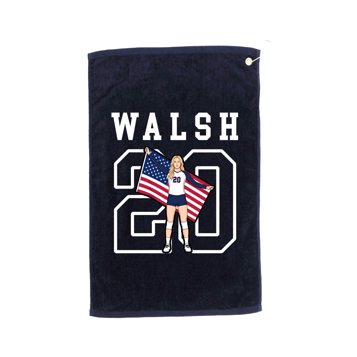 Golf Towel — Shirsey in Navy