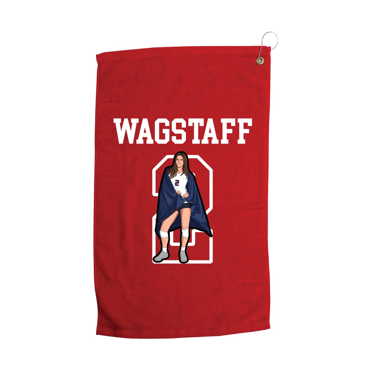Golf Towel — Shirsey in Red