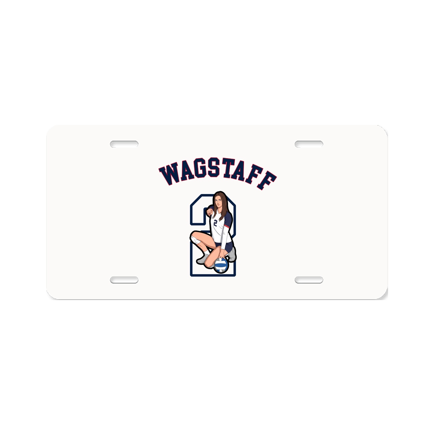 License Plate — Shirsey Arch in Classic
