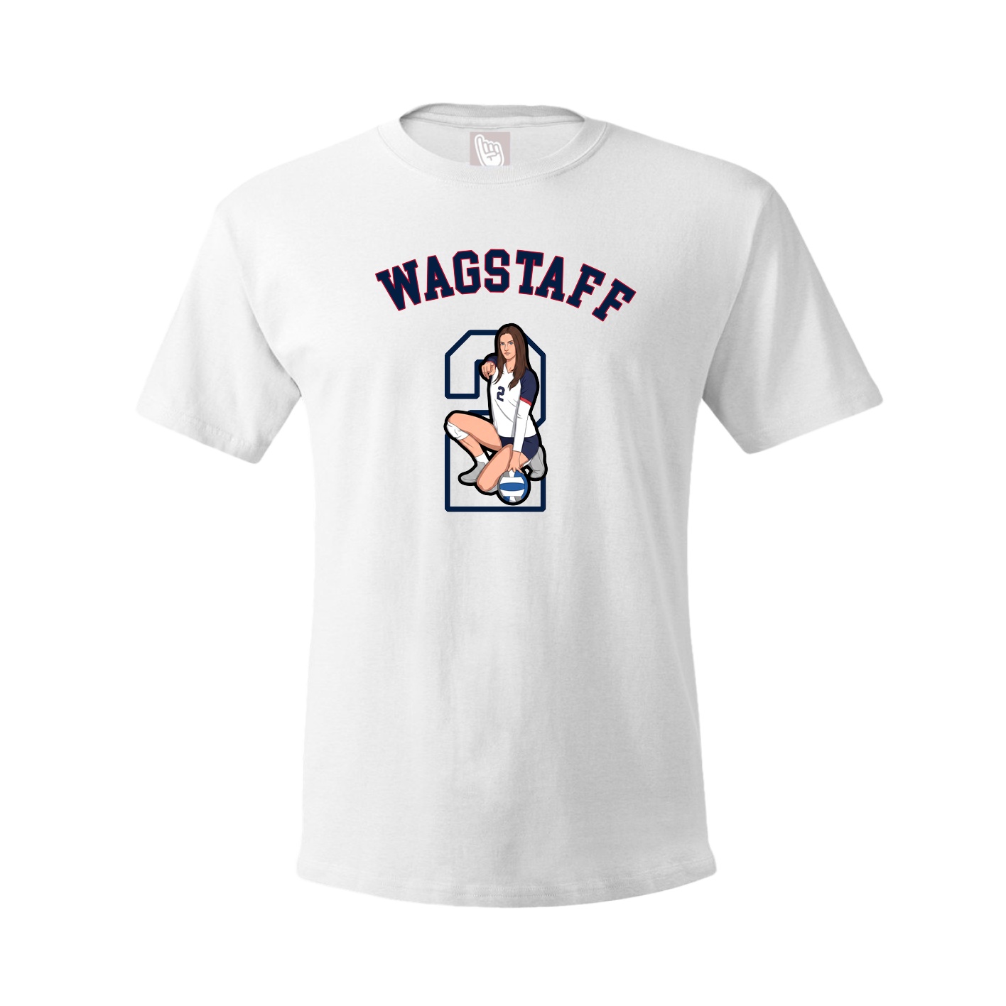 Tee — Shirsey Arch in White