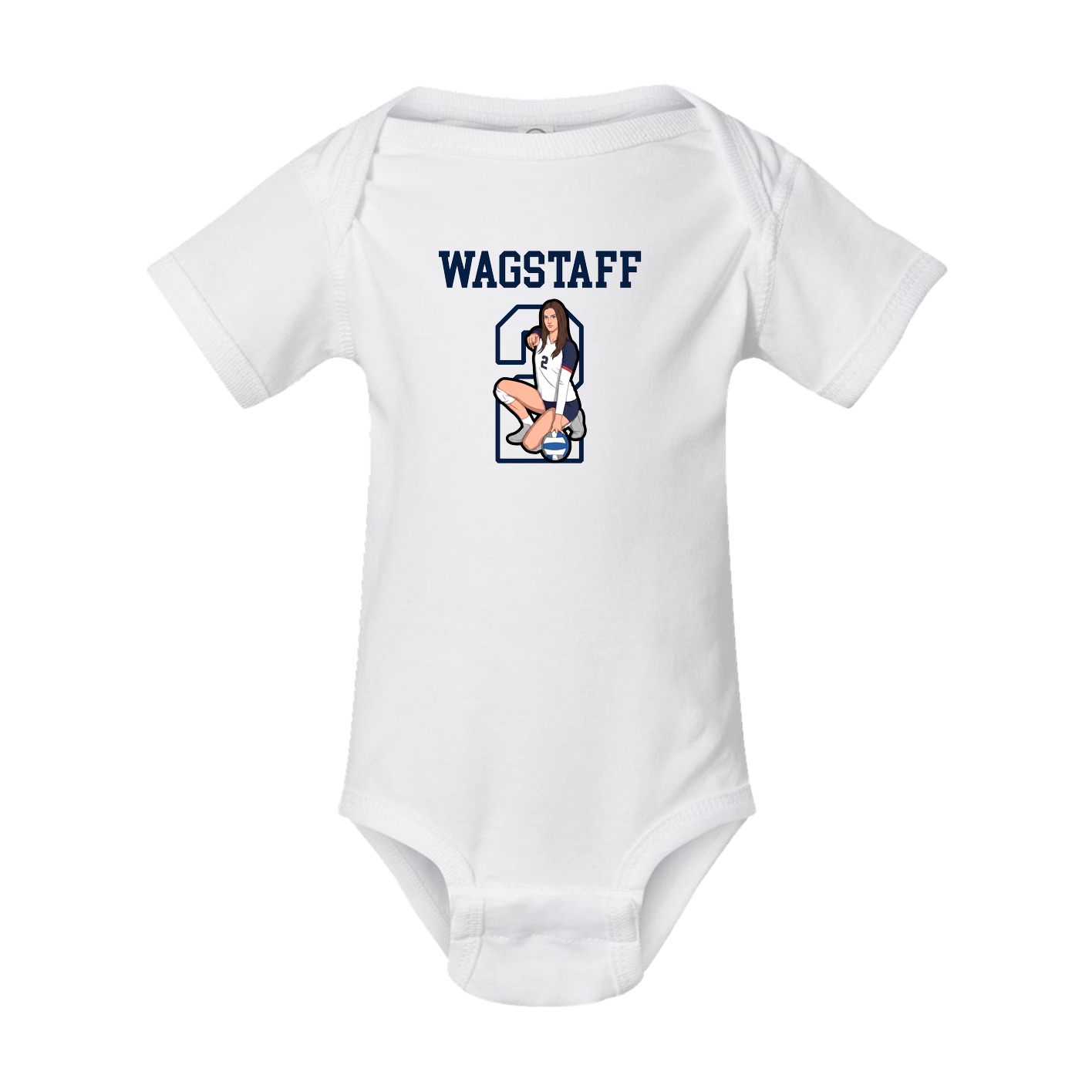 Baby Onesie — Shirsey in White