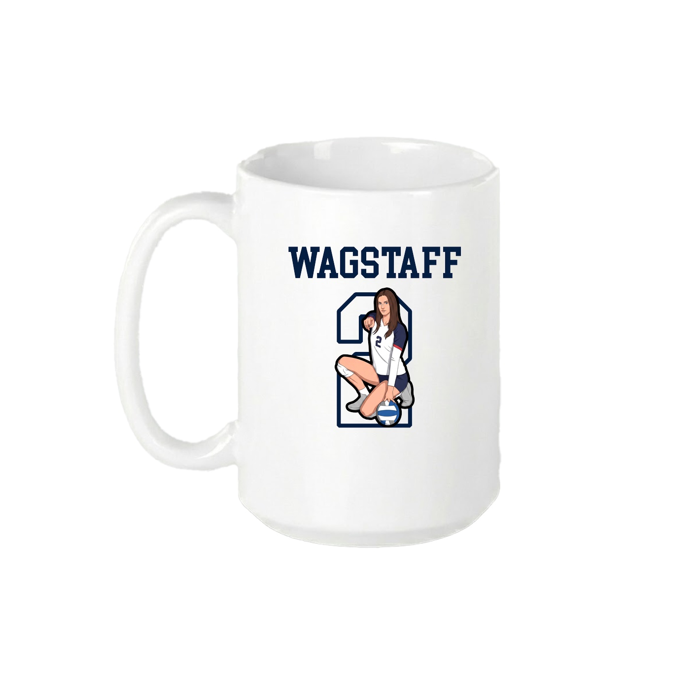 15oz Coffee Mug — Shirsey in White
