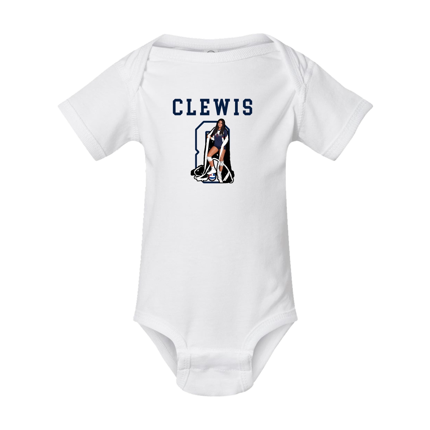 Baby Onesie — Shirsey in White