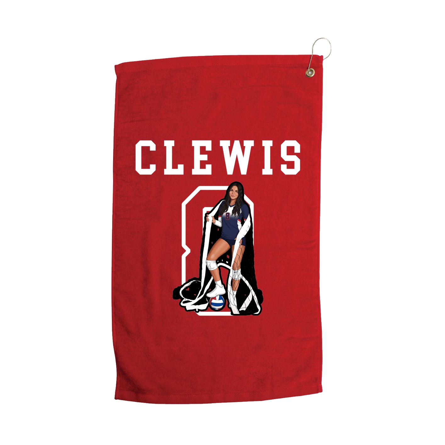 Golf Towel — Shirsey in Red