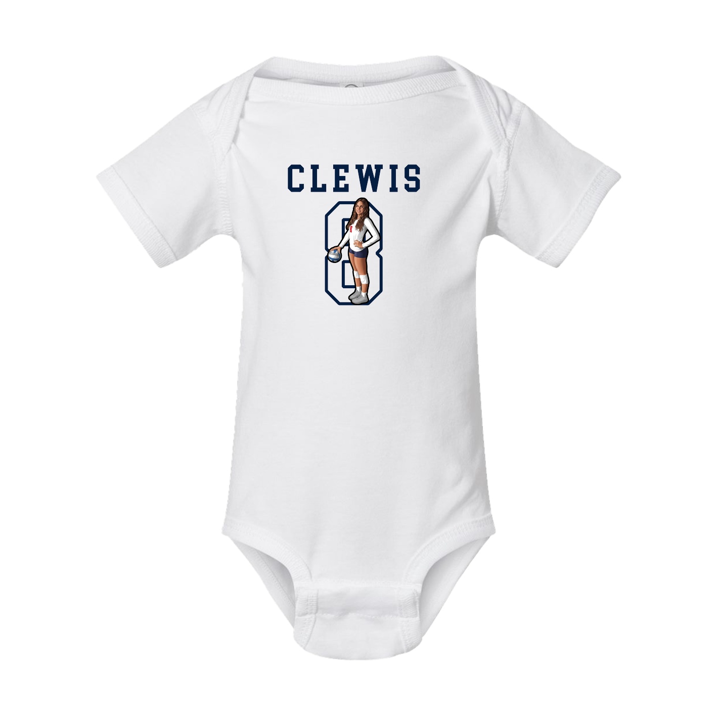 Baby Onesie — Shirsey in White