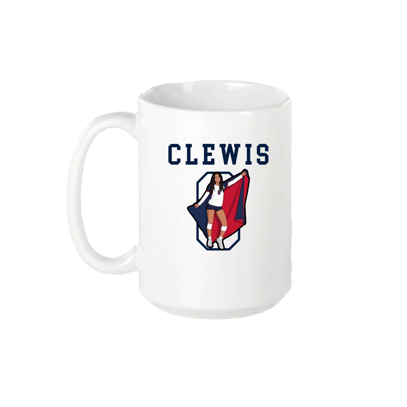 15oz Coffee Mug — Shirsey in White