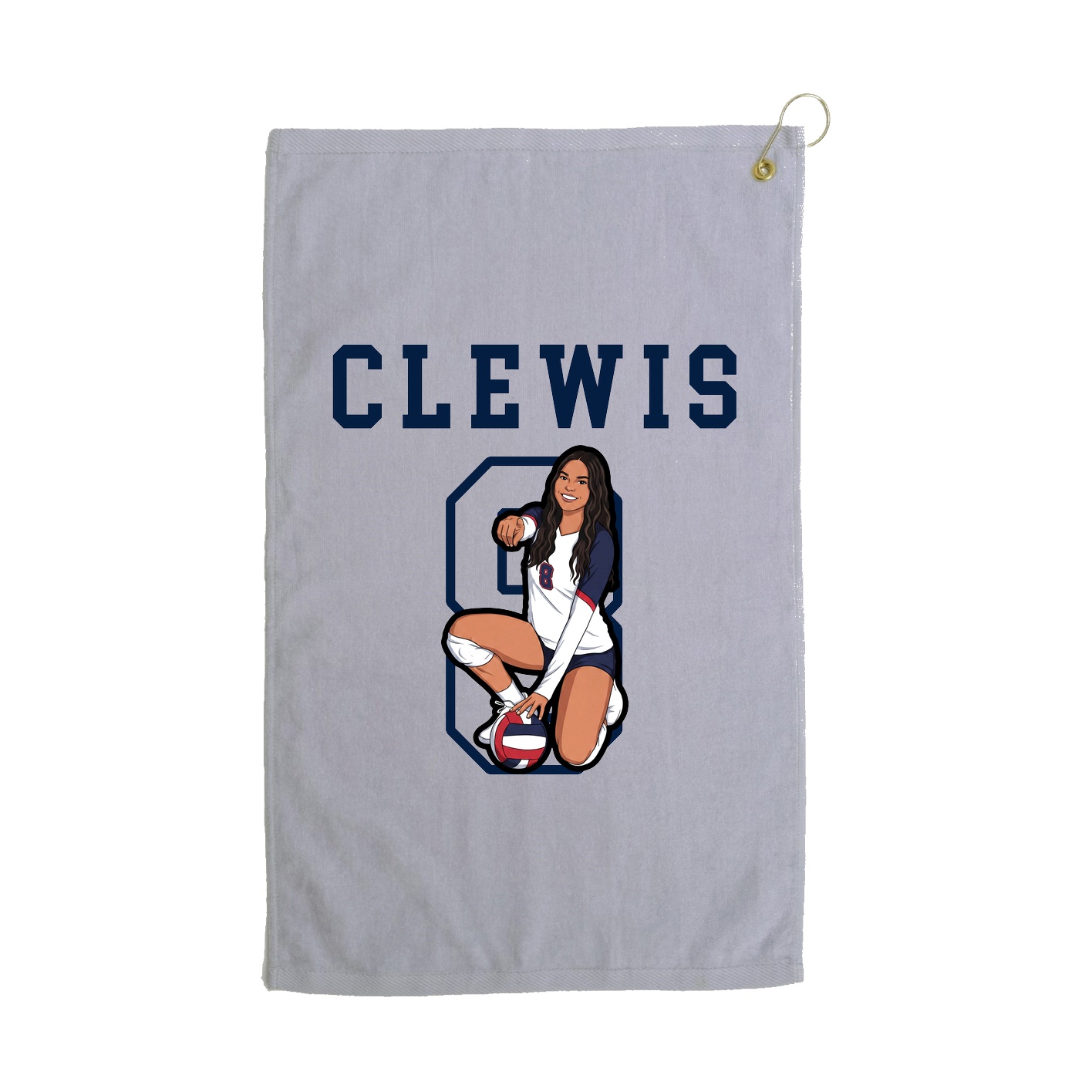 Golf Towel — Shirsey in Grey