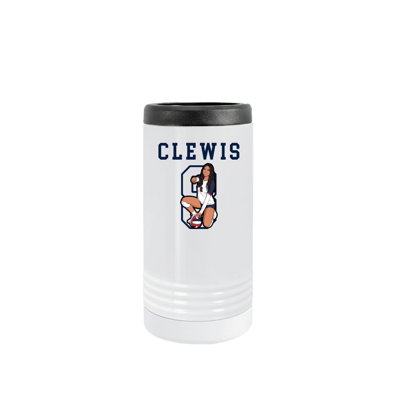 Slim Beverage Holder — Shirsey in White