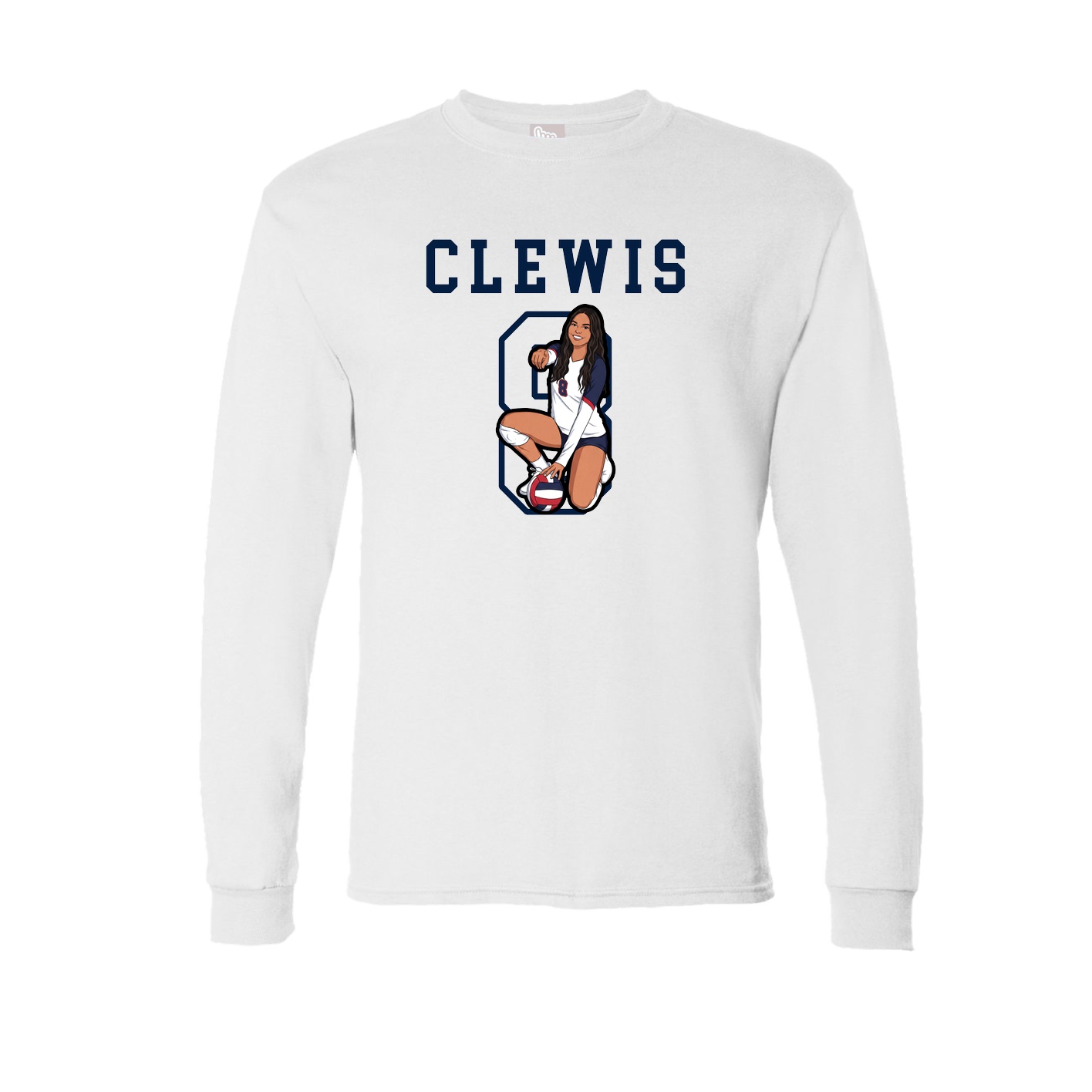 Long Sleeve Tee — Shirsey in White