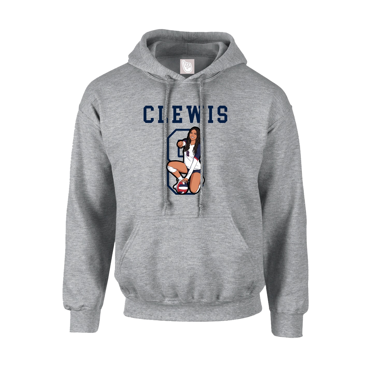 Youth Hoodie — Shirsey in Grey