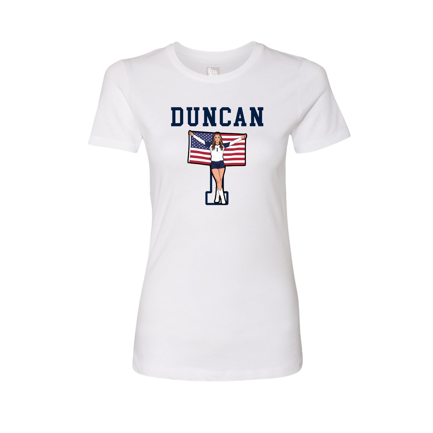 Fitted Women's Tee — Shirsey in White