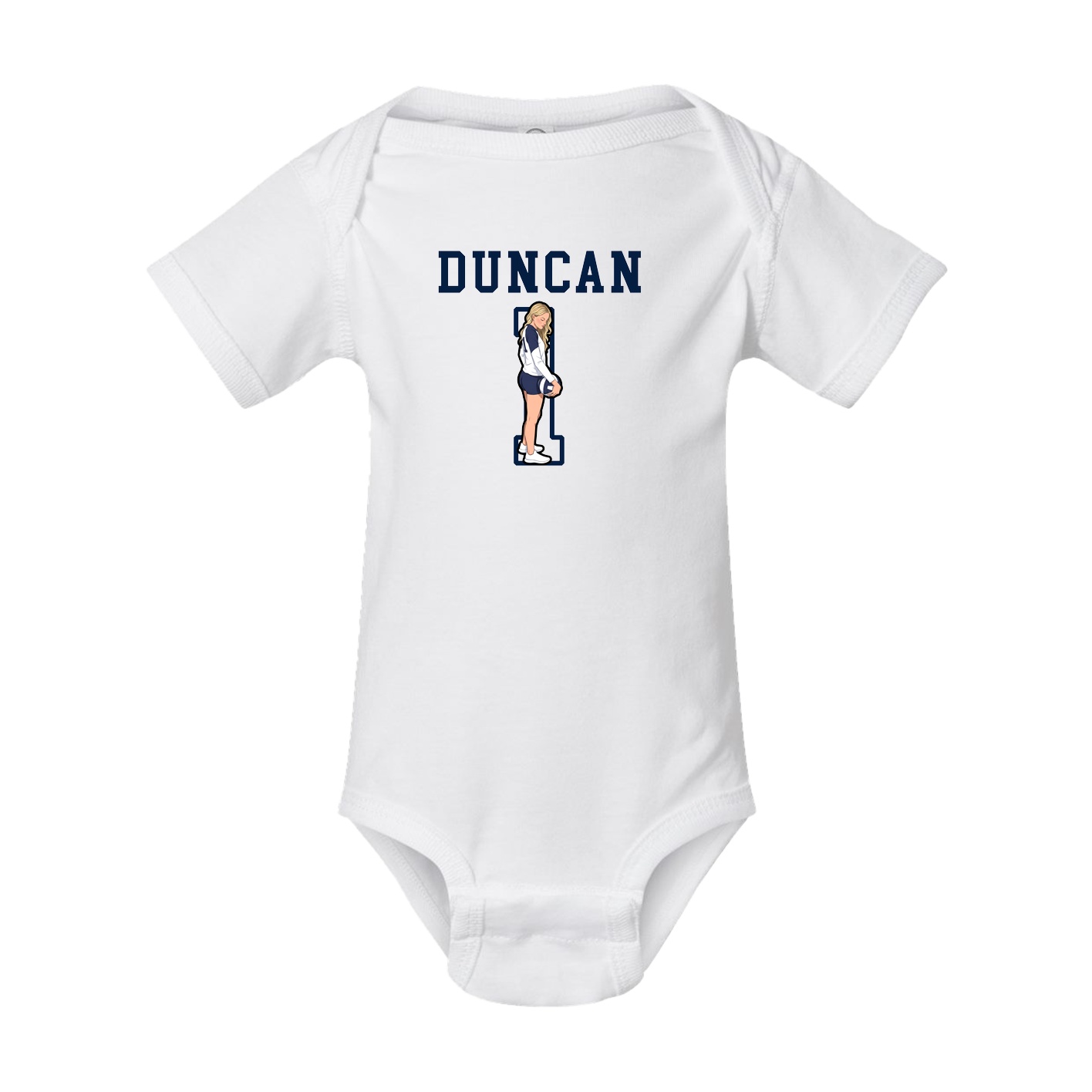 Baby Onesie — Shirsey in White