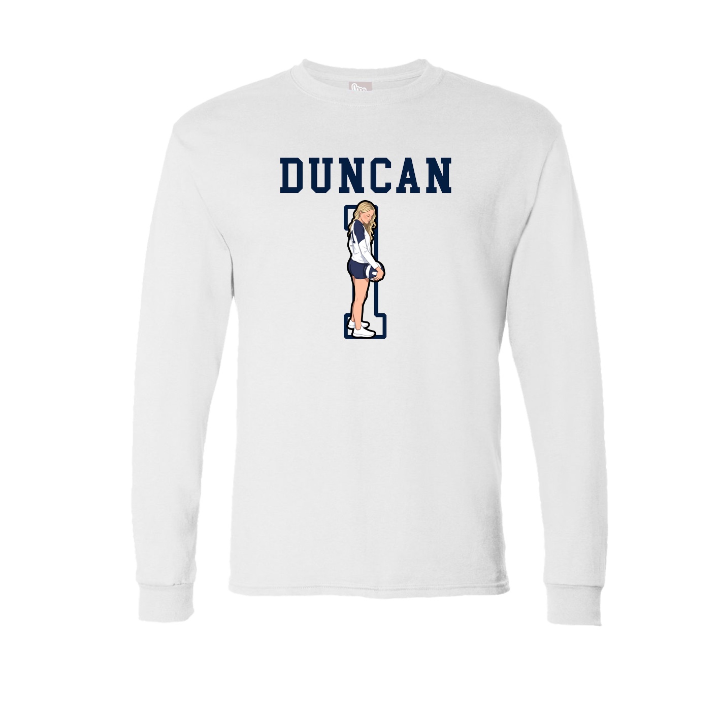 Long Sleeve Tee — Shirsey in White