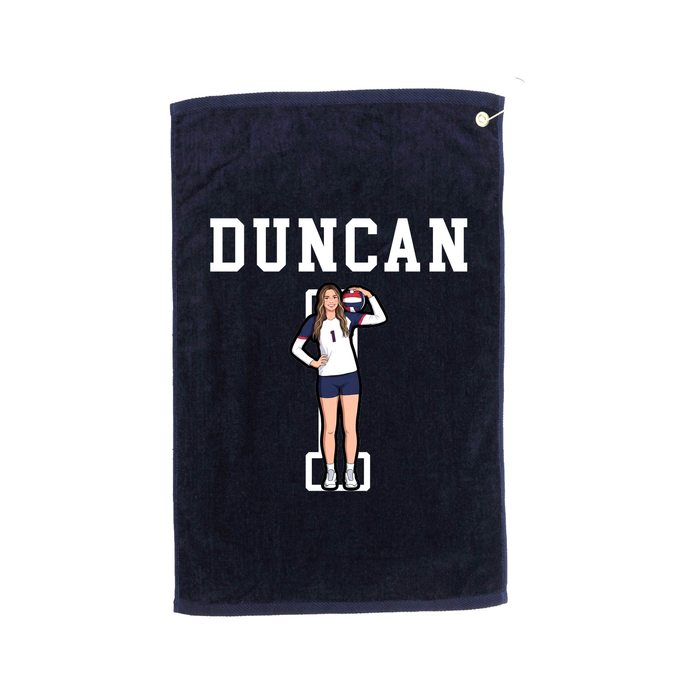 Golf Towel — Shirsey in Navy