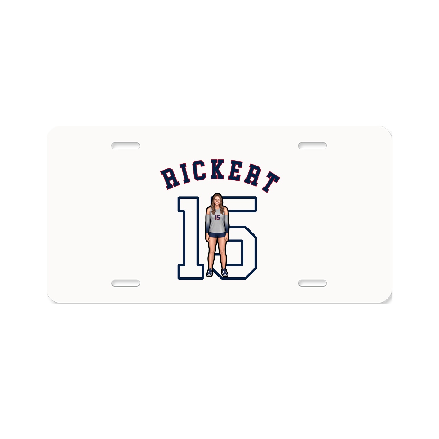 License Plate — Shirsey Arch in Classic