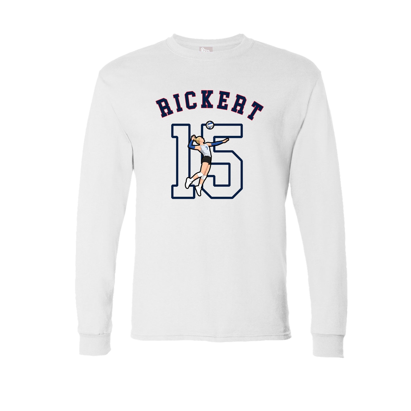 Long Sleeve Tee — Shirsey Arch in White