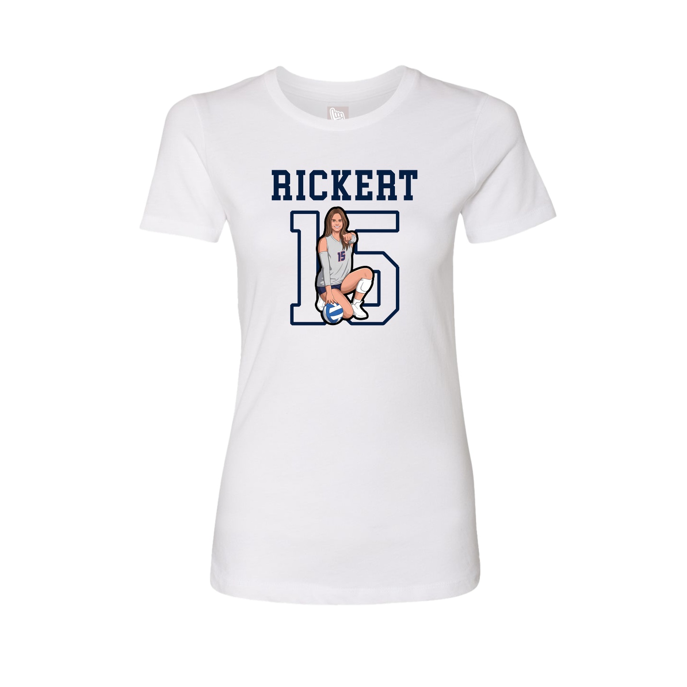 Fitted Women's Tee — Shirsey in White