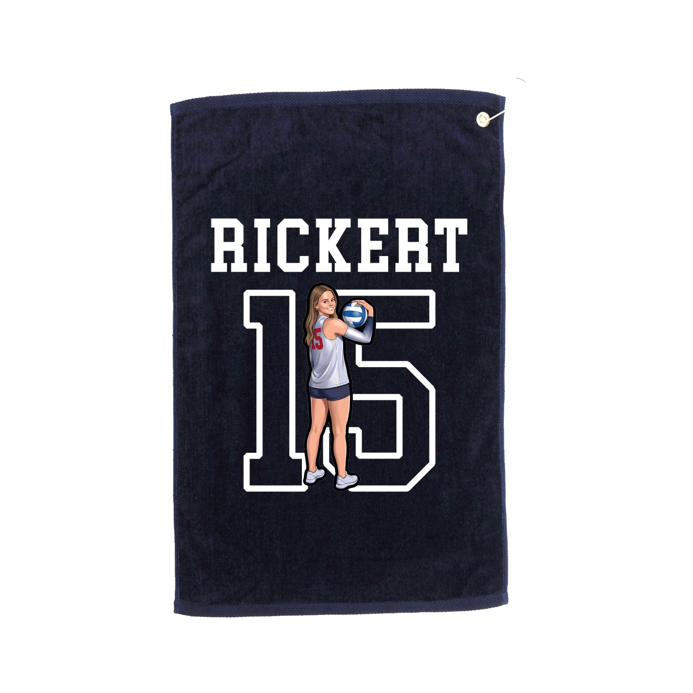 Golf Towel — Shirsey in Navy