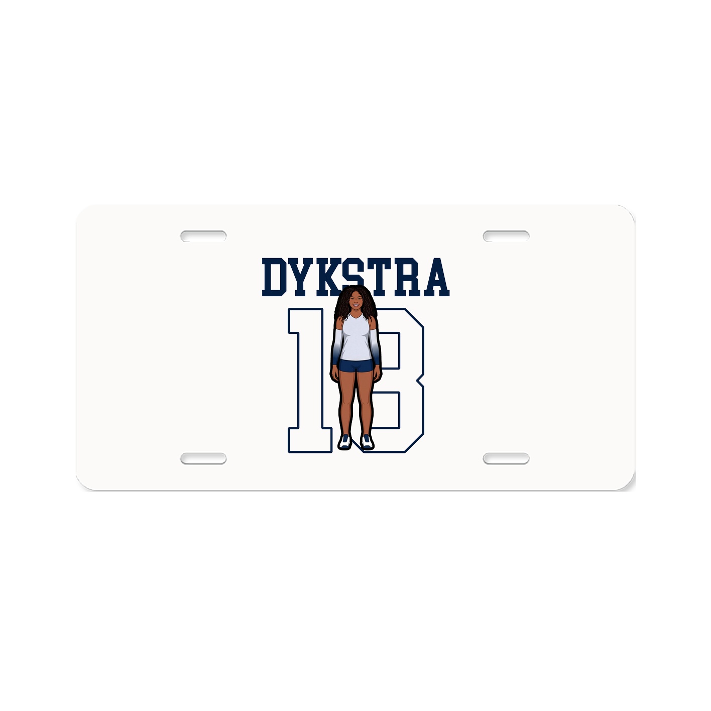 License Plate — Shirsey in Classic