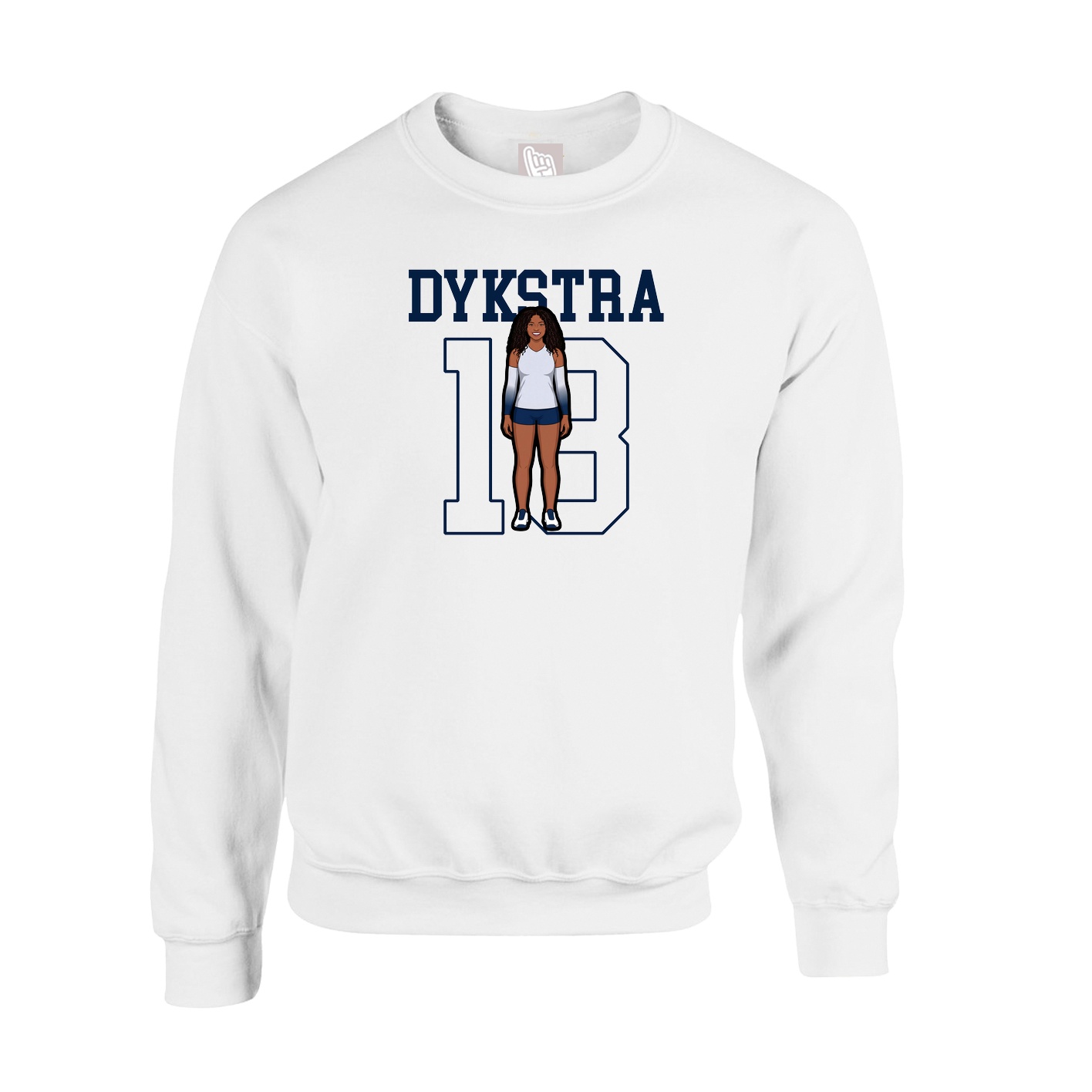 Fleece Crew — Shirsey in White