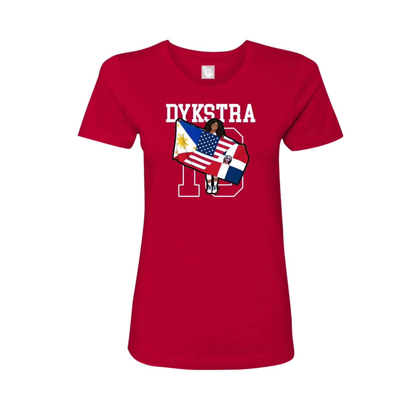 Fitted Women's Tee — Shirsey in Red