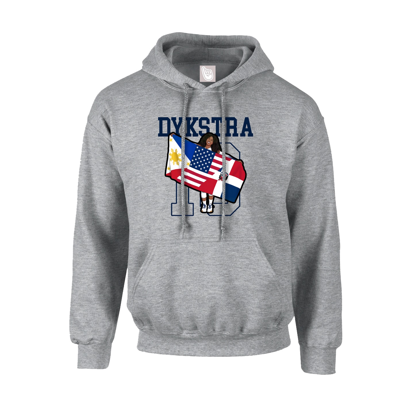 Hoodie — Shirsey in Grey