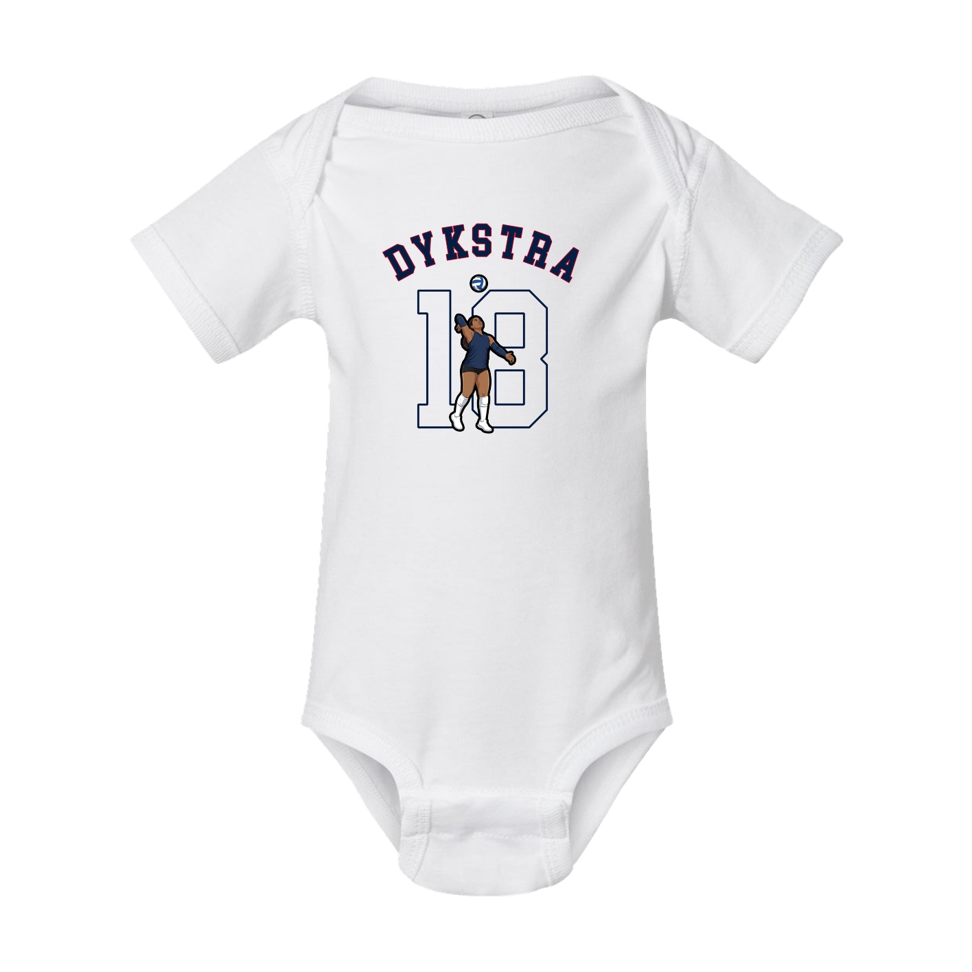 Baby Onesie — Shirsey Arch in White