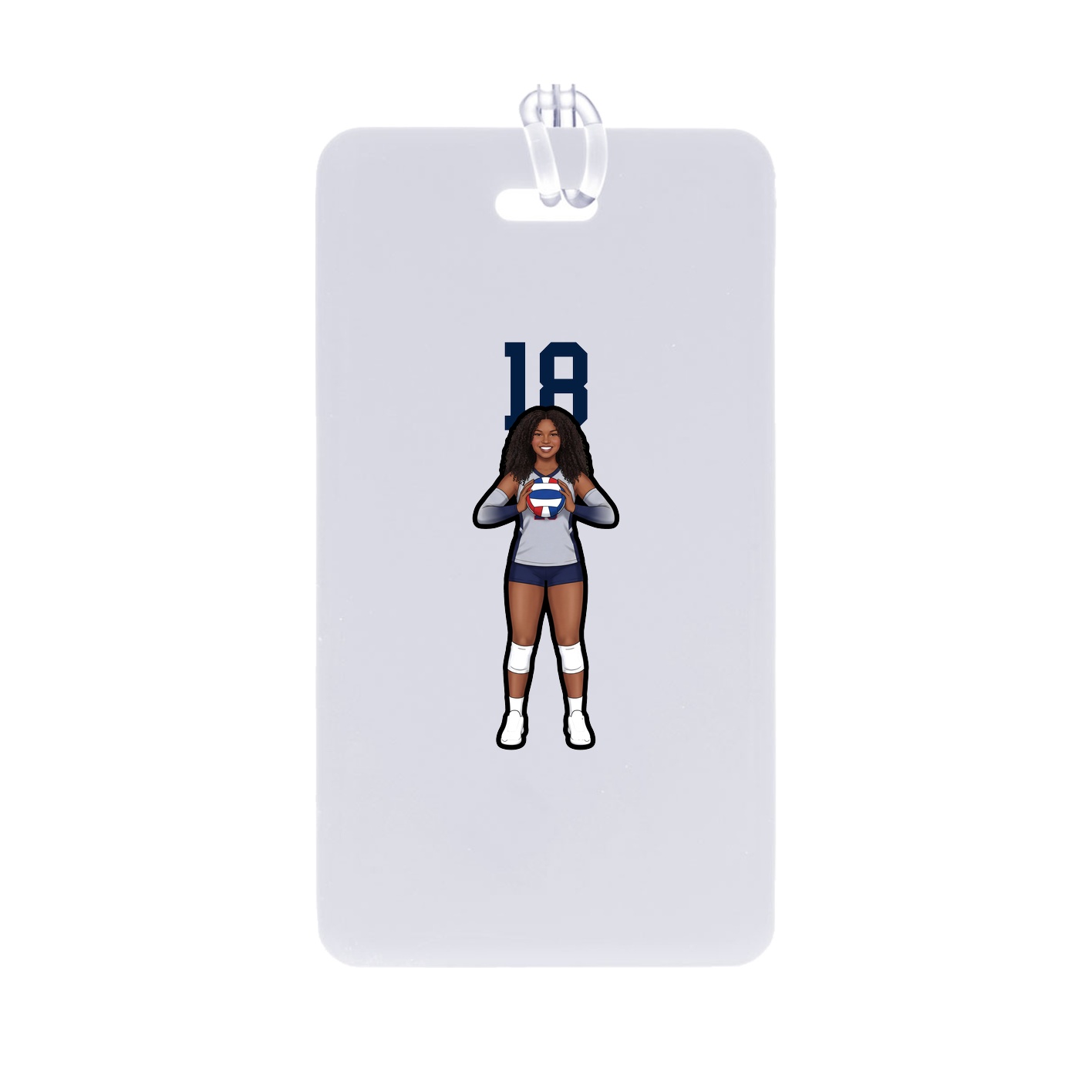 Bag Tag — Number Top in Classic