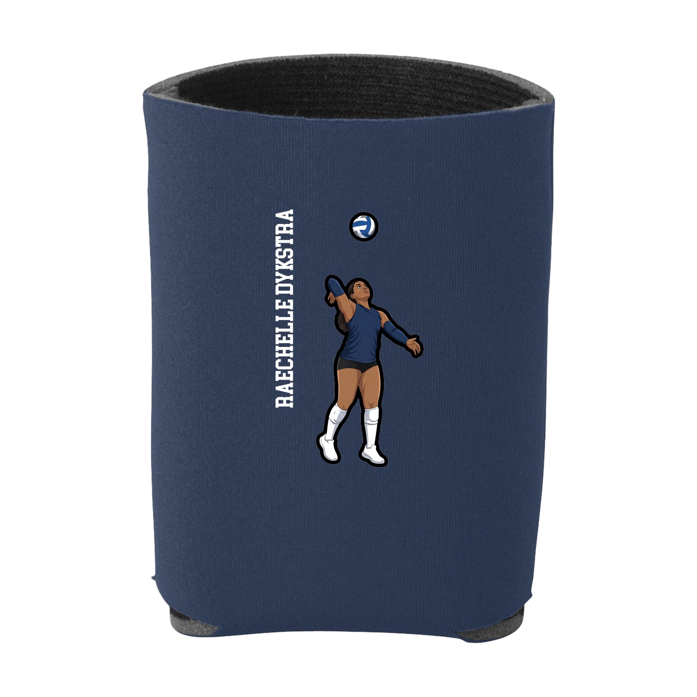 Can Holder — Name Vertical in Navy