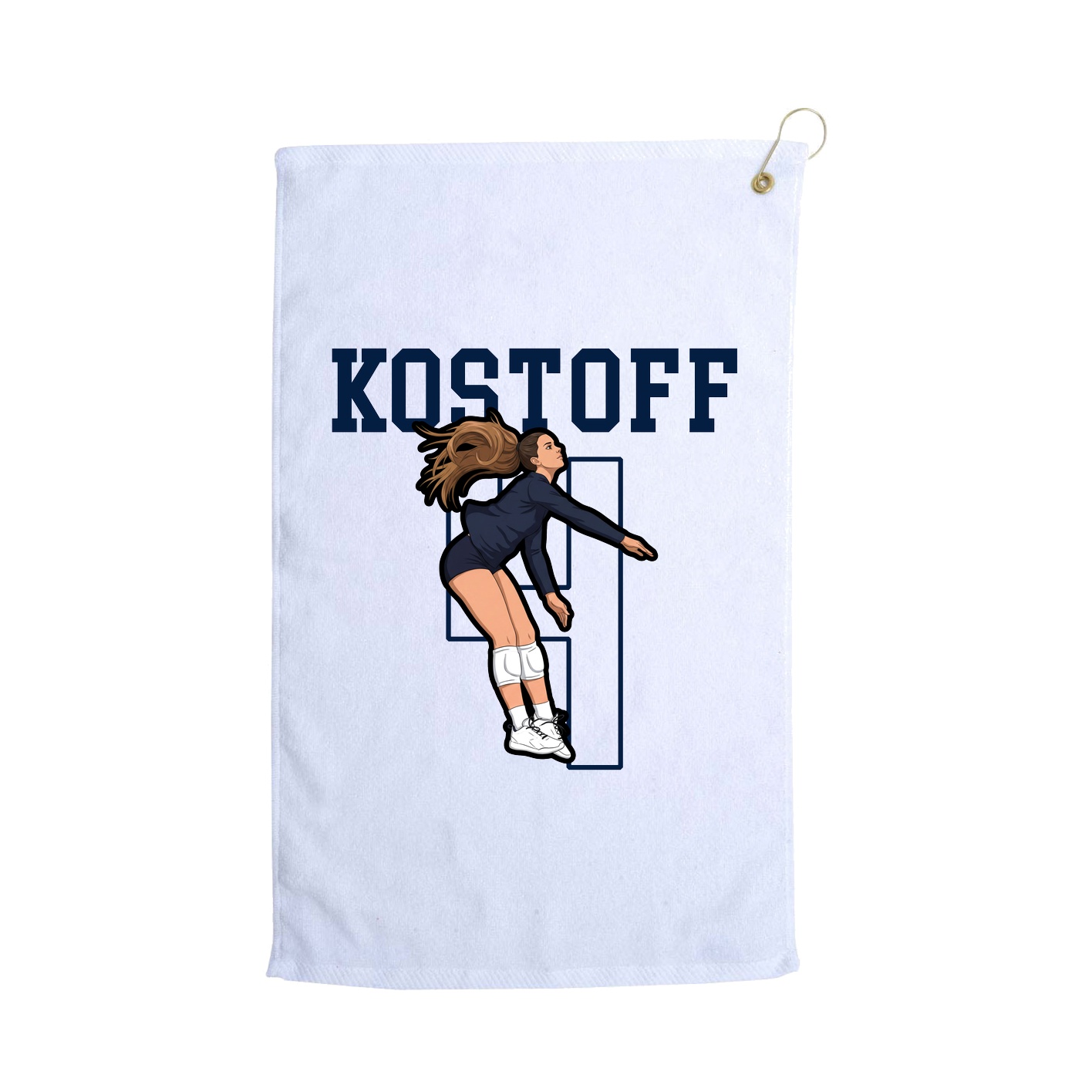 Golf Towel — Shirsey in White