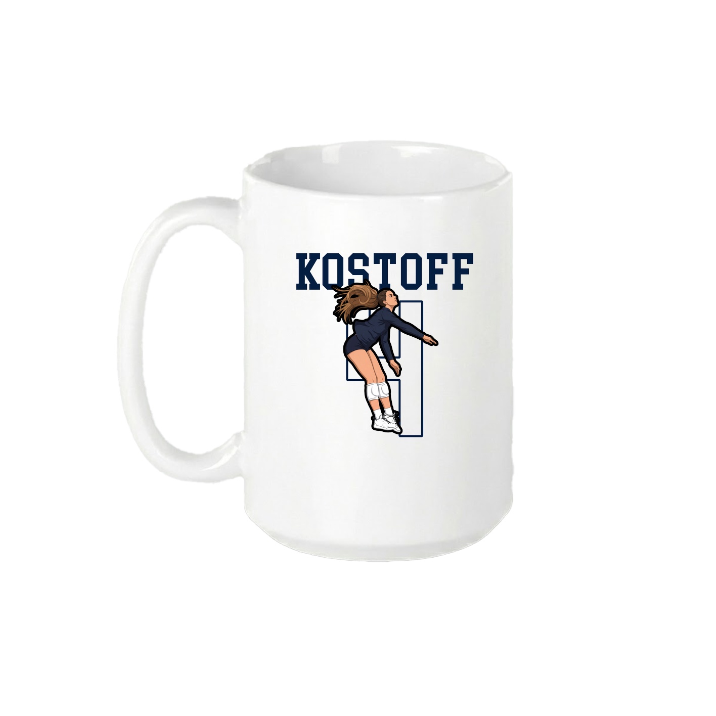 15oz Coffee Mug — Shirsey in White