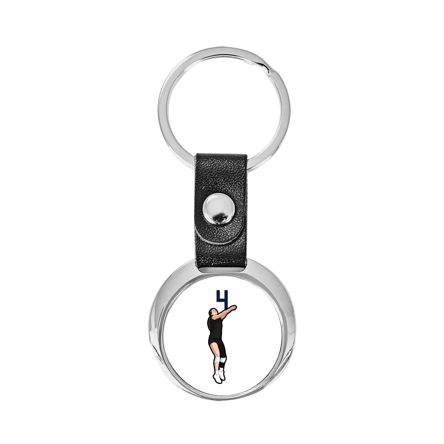 Key Chain — Number Top in Classic