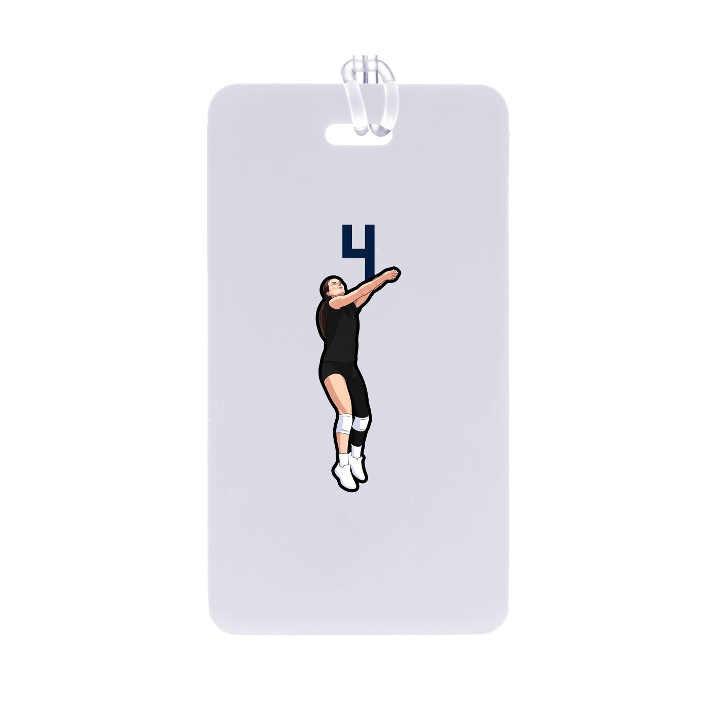 Bag Tag — Number Top in Classic