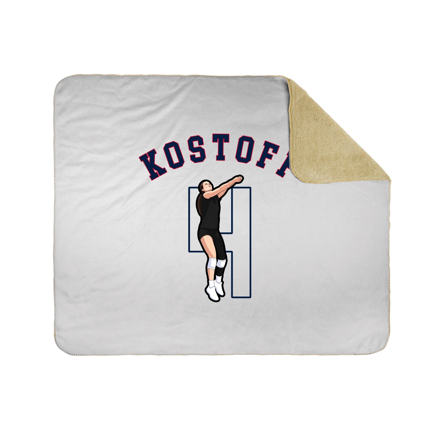 Throw Blanket — Shirsey Arch in White