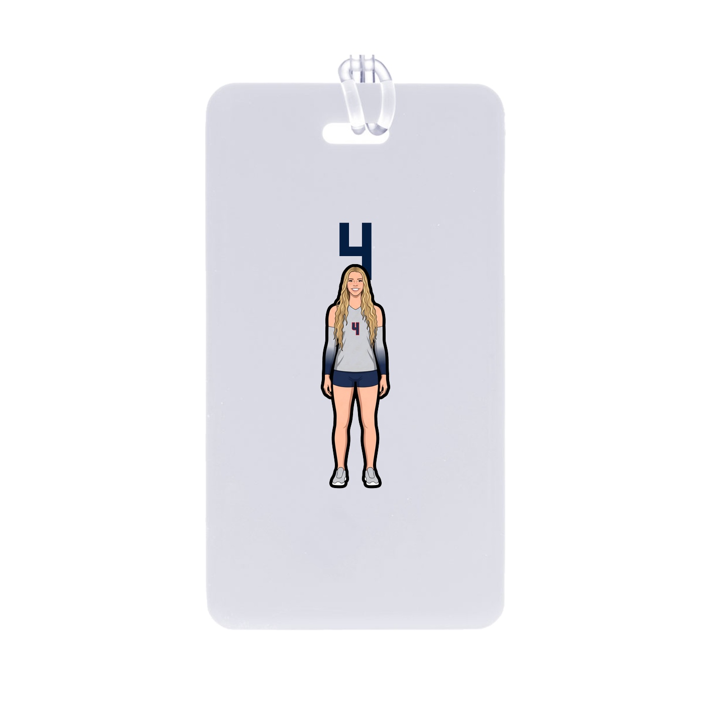 Bag Tag — Number Top in Classic