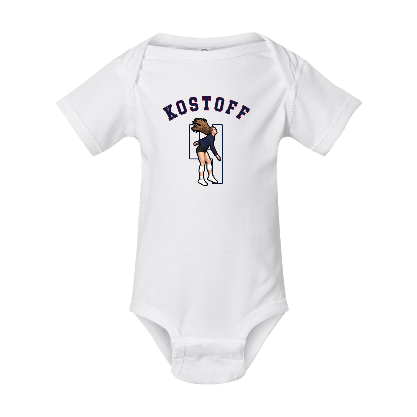 Baby Onesie — Shirsey Arch in White