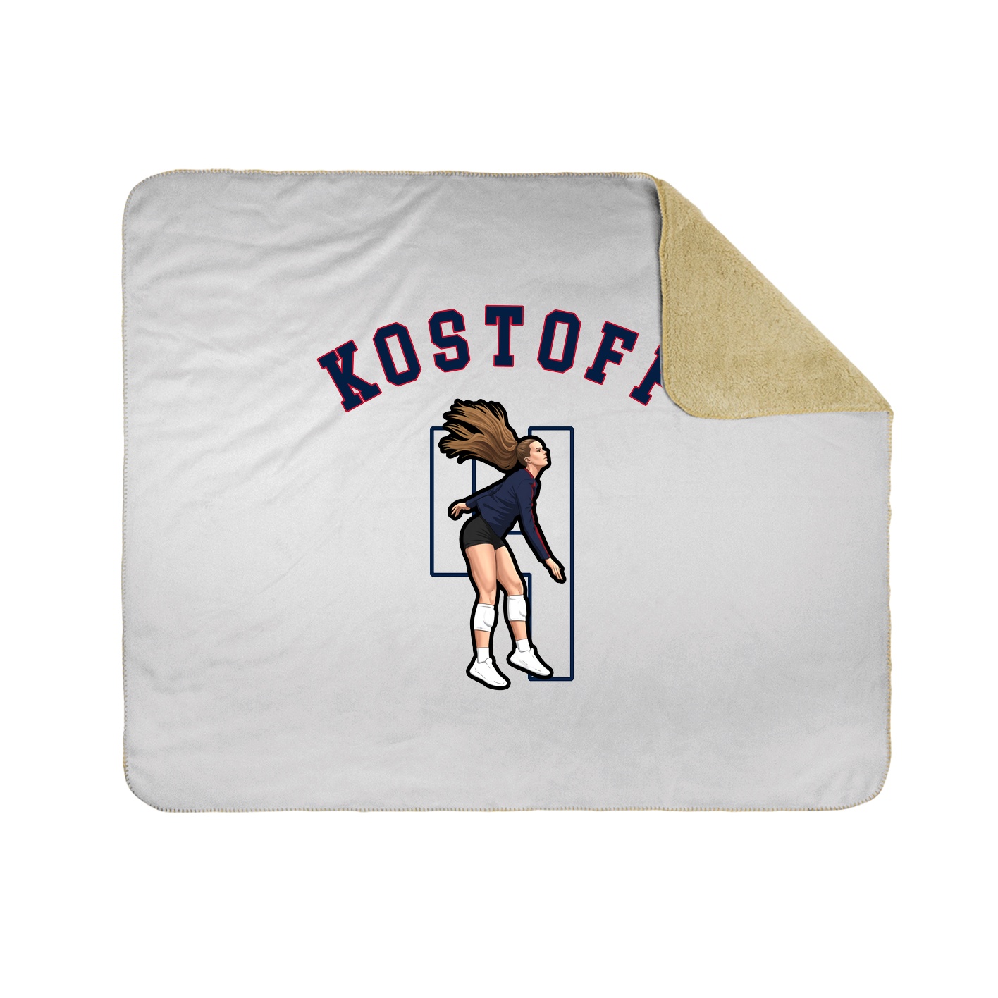 Throw Blanket — Shirsey Arch in White