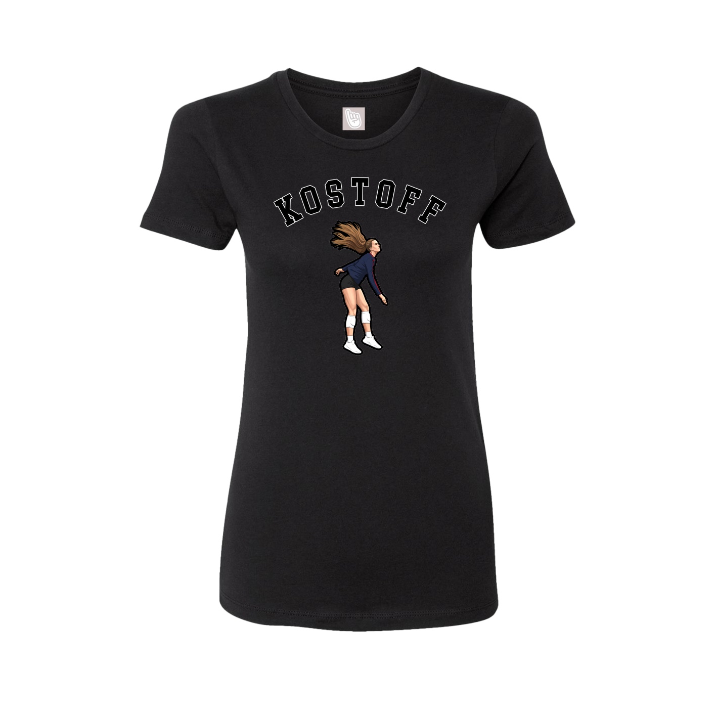 Womens Tee — Shirsey Arch in Black