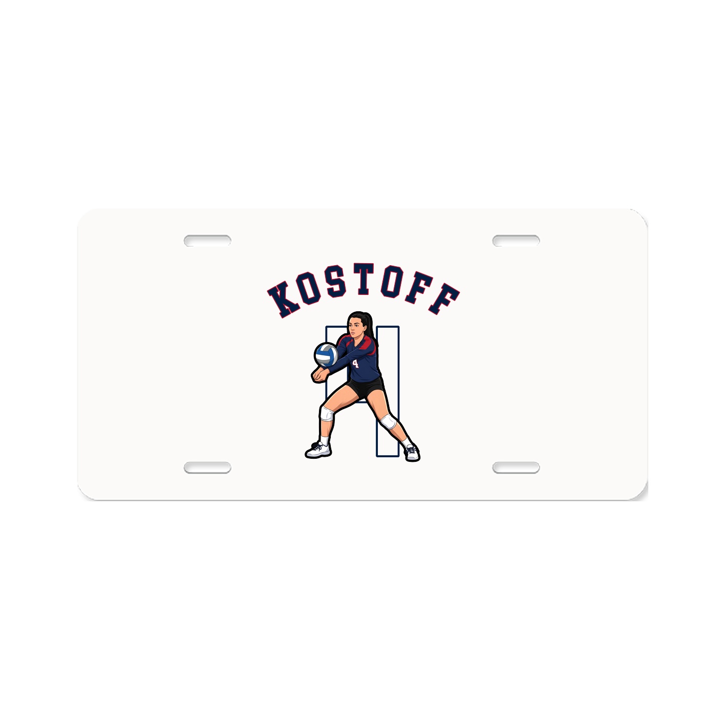 License Plate — Shirsey Arch in Classic