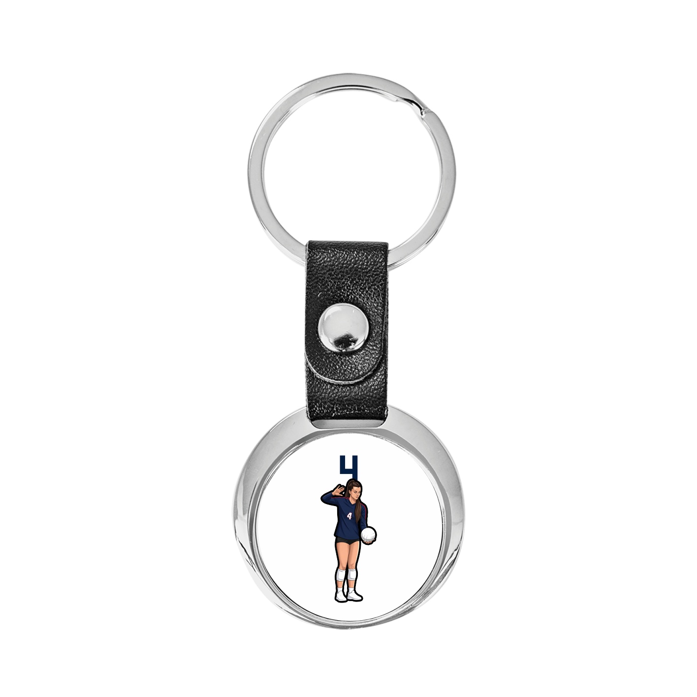 Key Chain — Number Top in Classic