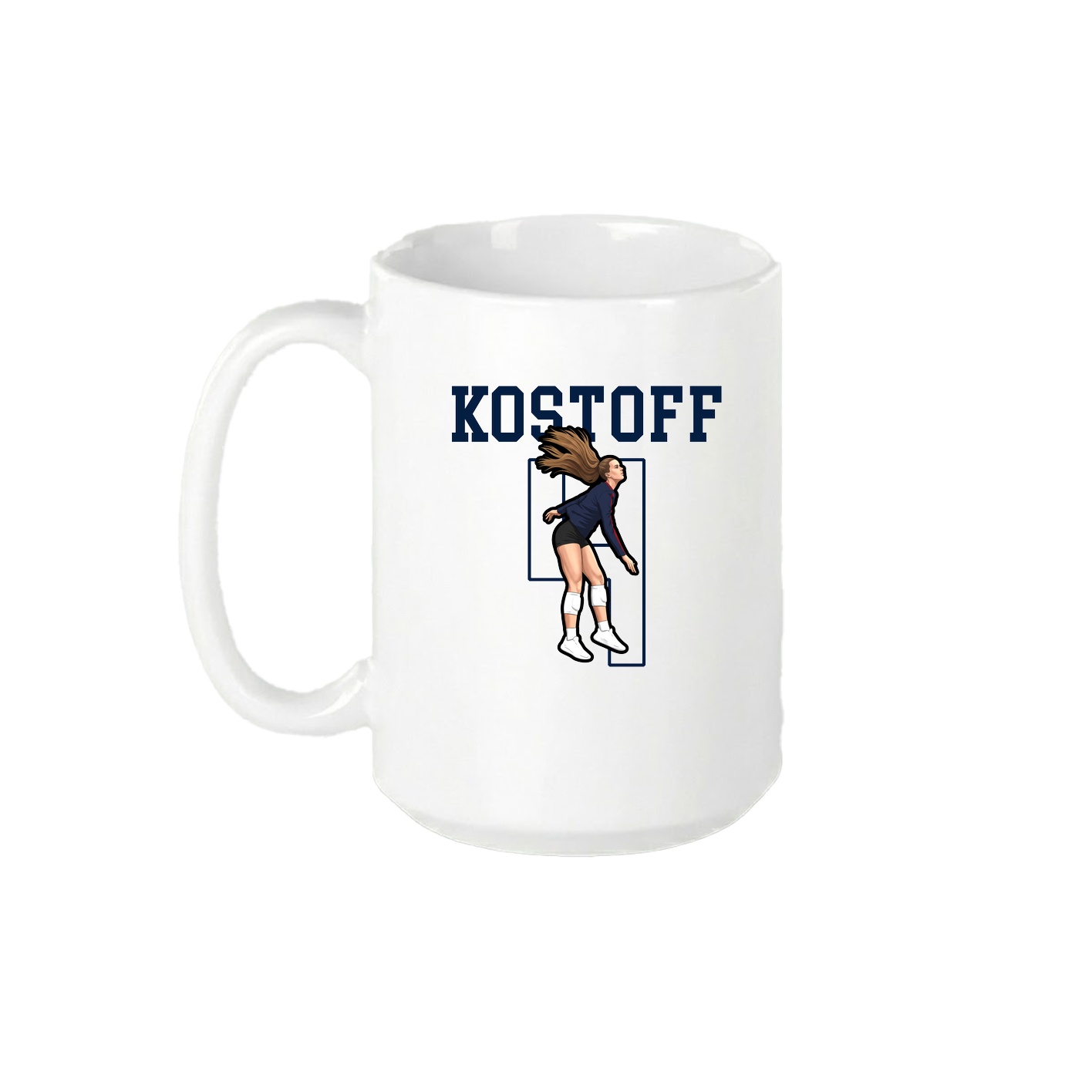 15oz Coffee Mug — Shirsey in White