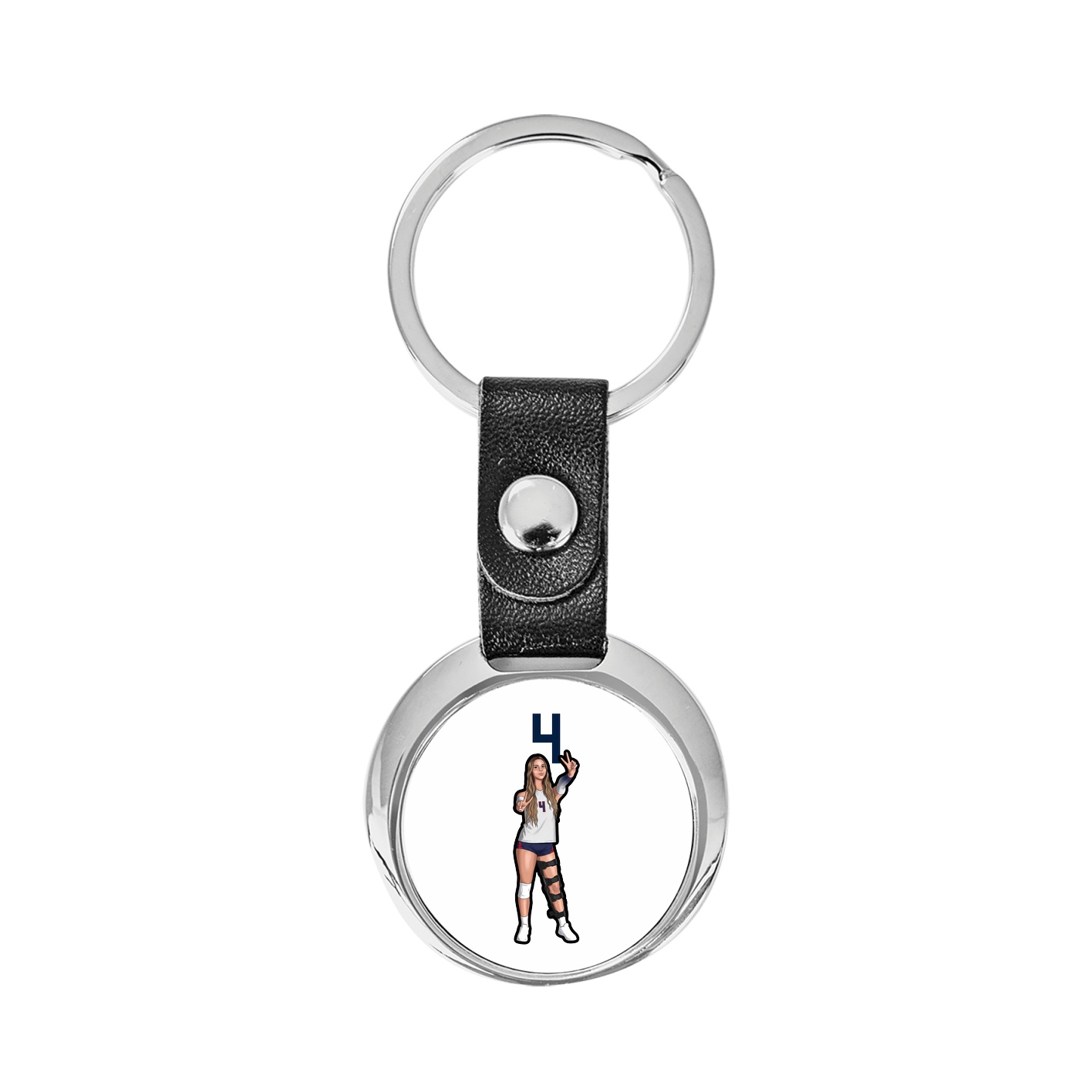 Key Chain — Number Top in Classic