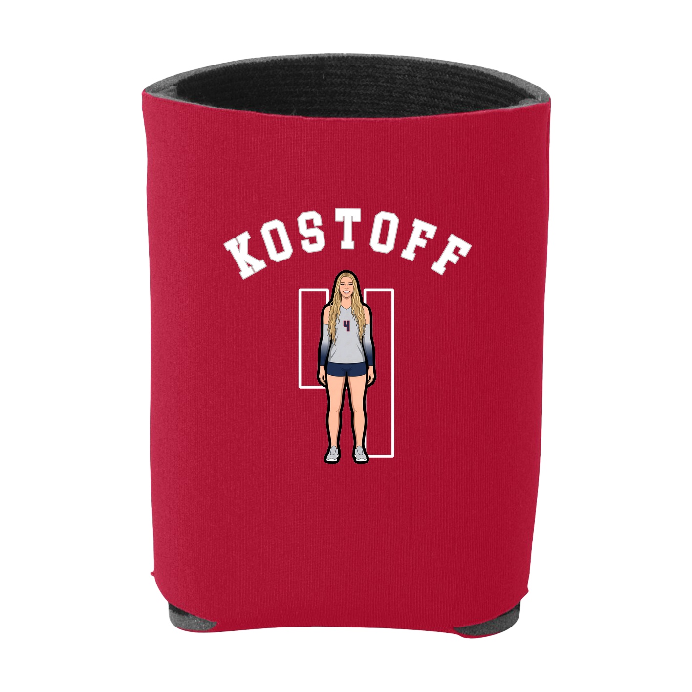 Can Holder — Shirsey Arch in Red