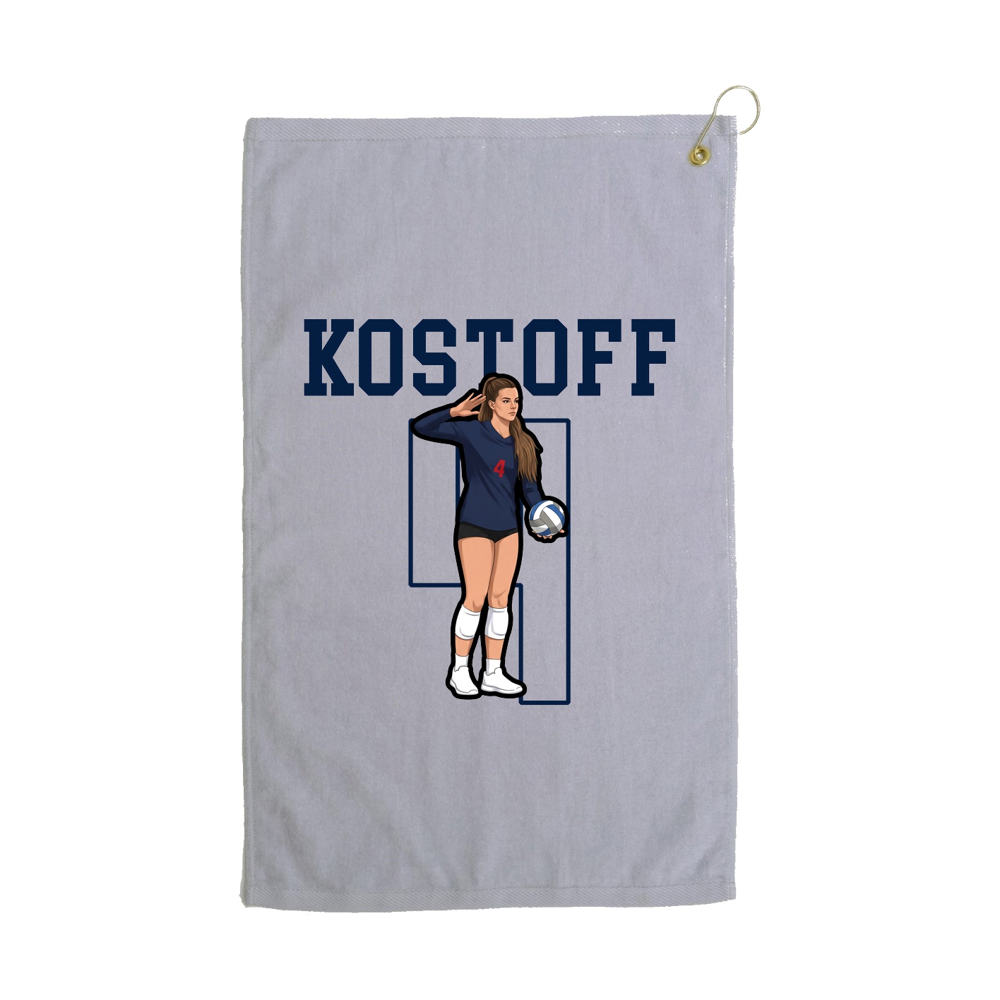 Golf Towel — Shirsey in Grey