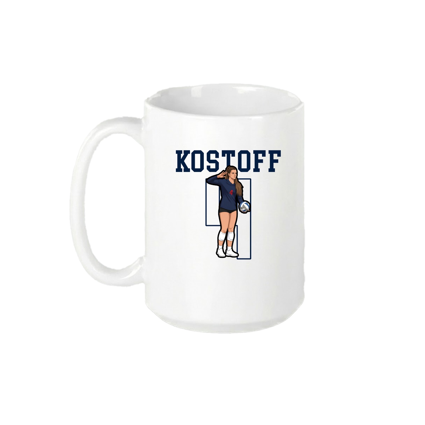 15oz Coffee Mug — Shirsey in White
