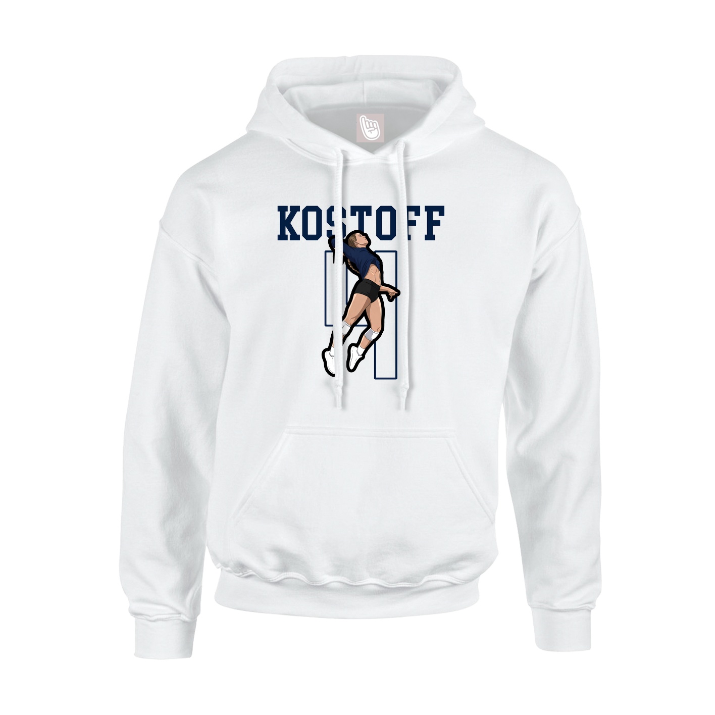 Youth Hoodie — Shirsey in White