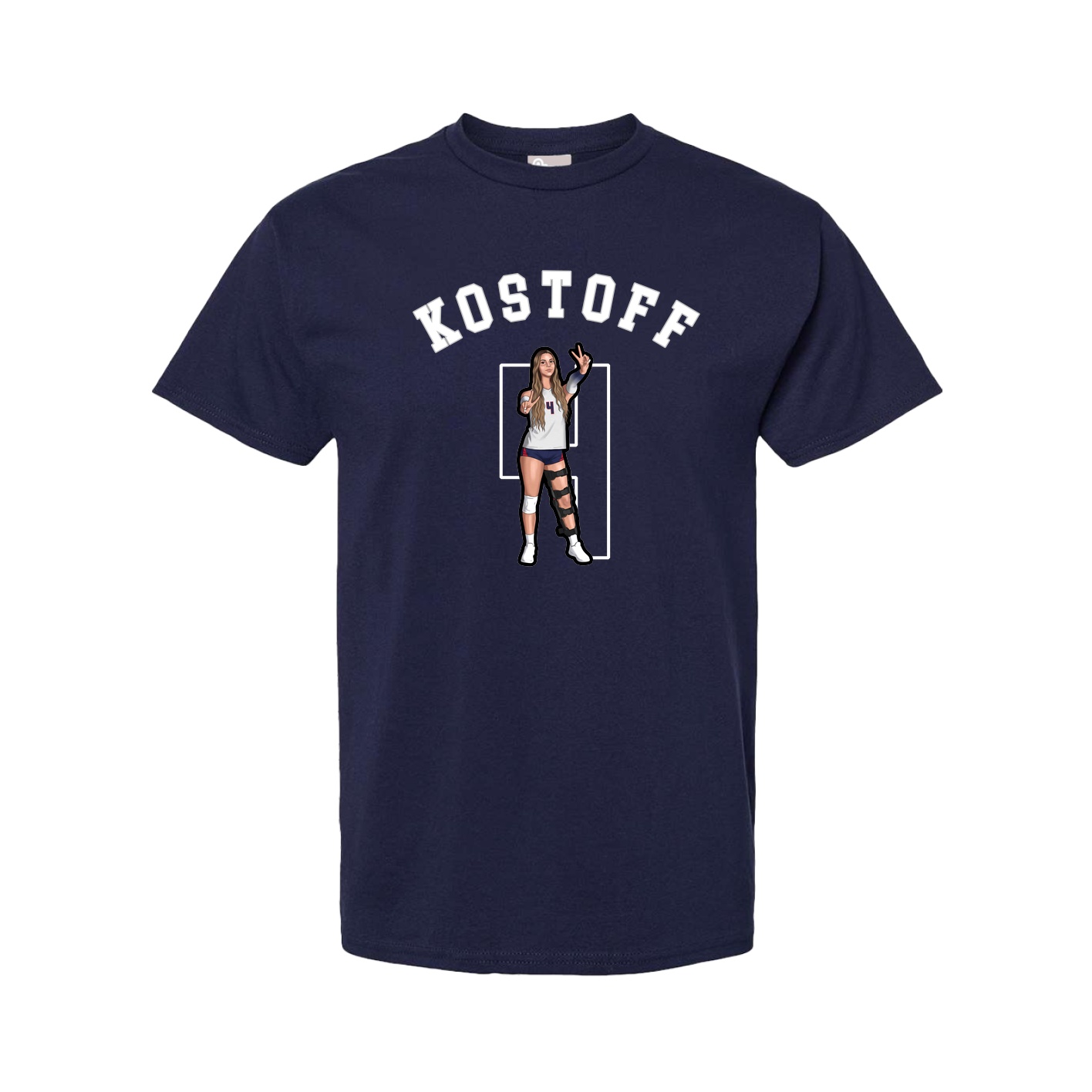 Youth Tee — Shirsey Arch in Navy