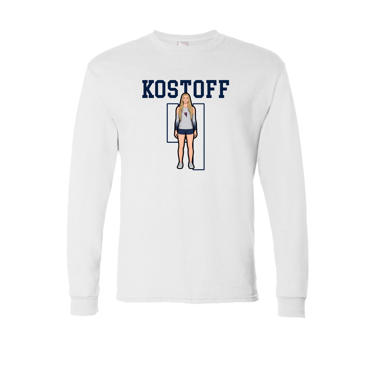 Long Sleeve Tee — Shirsey in White