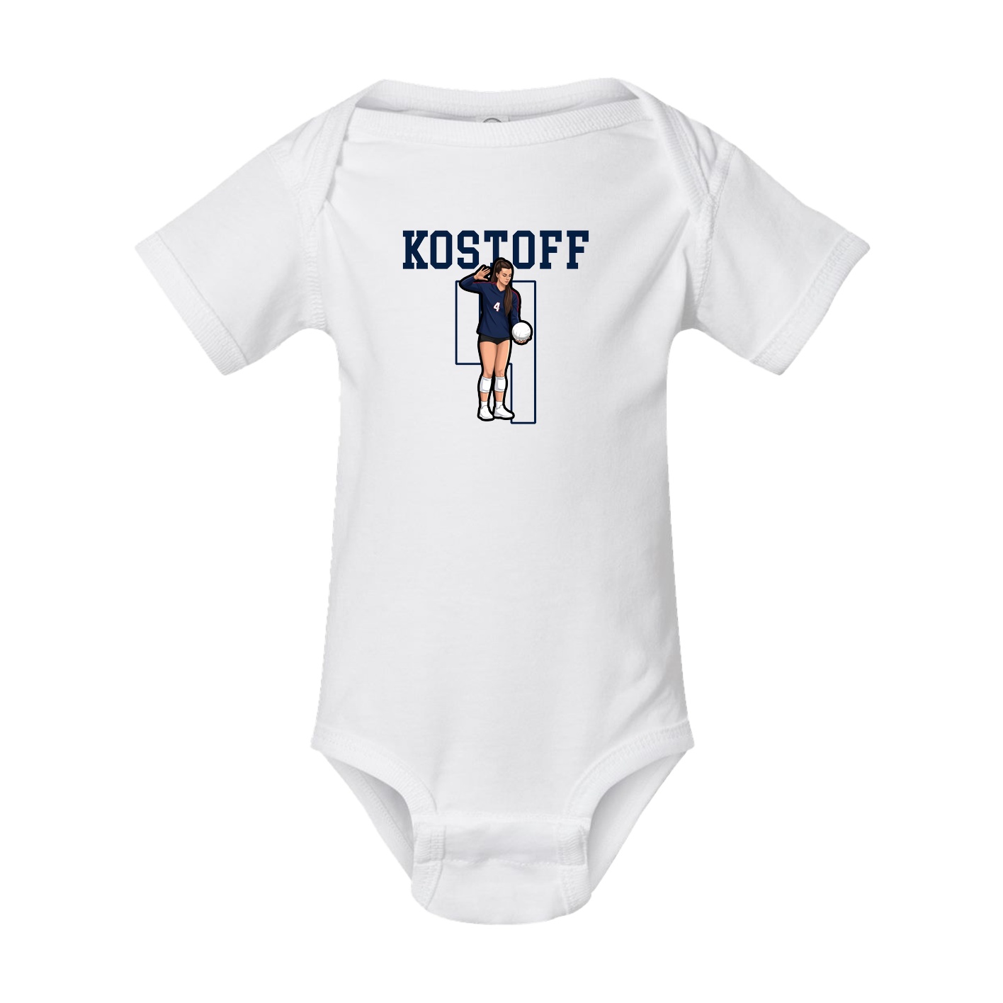 Baby Onesie — Shirsey in White